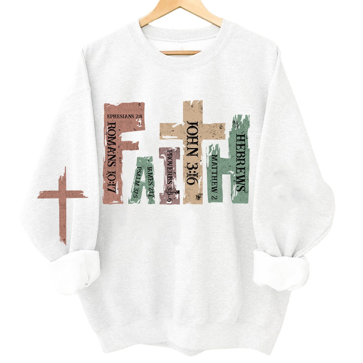 Retro Christian Quotes Sweatshirt