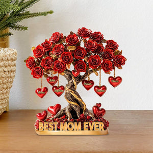 Personalized Mother Custom Shaped Acrylic Plaque - Best Mother Ever