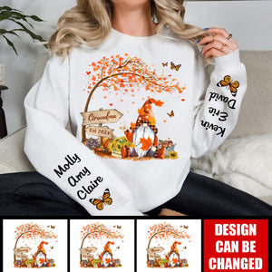 Oh My Gourd I Love Fall - Family Personalized Sweatshirt