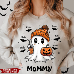 Fall Season Halloween Grandma Boo - Personalized Sweatshirt