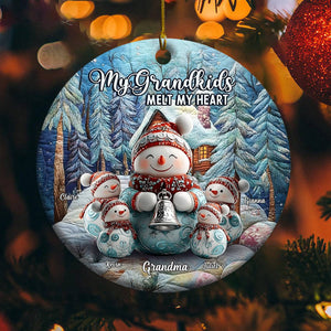 Sweet Grandma – Personalized Merry Christmas Ornament