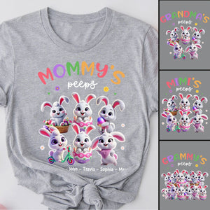 Personalized Easter Gift Grandma's Bunny T Shirt