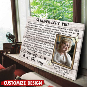 Personalized Sympathy Gifts Memory Photo Remembrance canvas