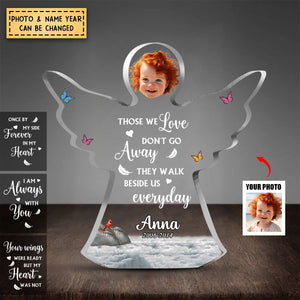 Personalized Memorial Acrylic Plaque - Memorial Gift Idea for Family