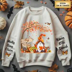 Oh My Gourd I Love Fall - Family Personalized Sweatshirt