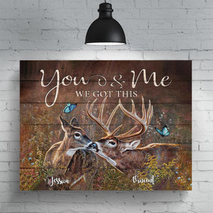 You&Me We Got This-Hunting Couple - Personalized Poster