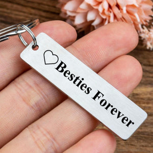 Custom carved keychain Personalized gift for him, best friend Gift for mom