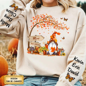 Oh My Gourd I Love Fall - Family Personalized Sweatshirt