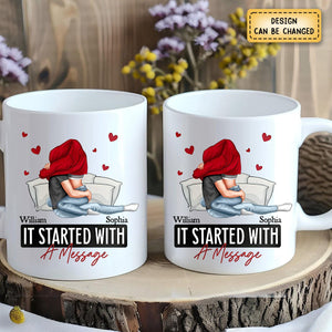 Personalized Mug -  Romantic Couples Anniversary Gifts For Her, Him