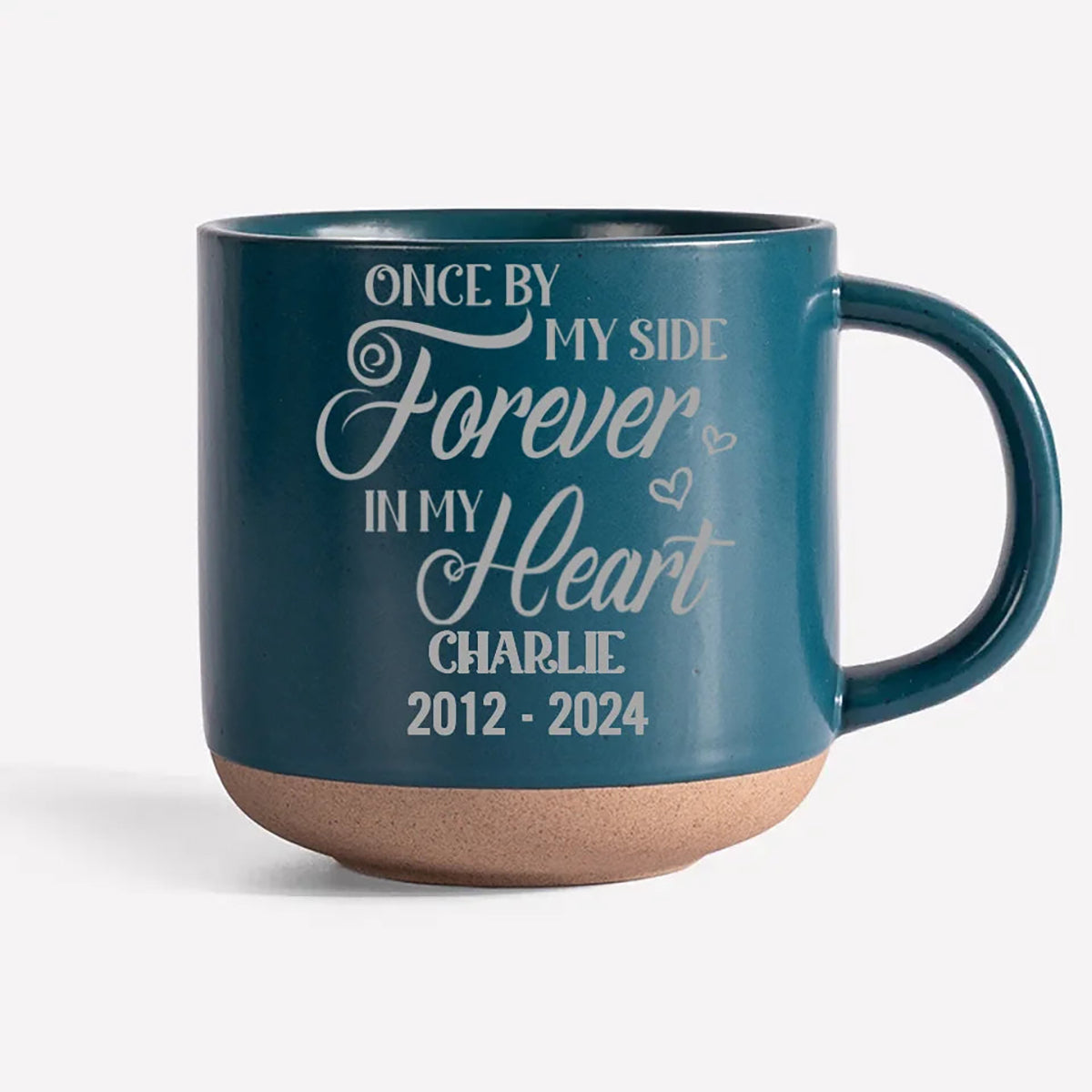 The Moment Your Heart Stopped, Mine Changed Forever Personalized Memorial 11oz Mug