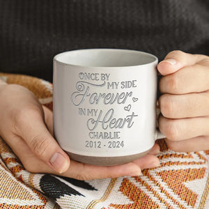 The Moment Your Heart Stopped, Mine Changed Forever Personalized Memorial 11oz Mug