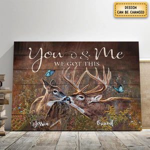 You&Me We Got This-Hunting Couple - Personalized Poster