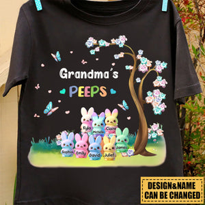 Personalized Grandma's bunny Marshmallow T shirt