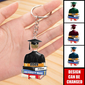 Personalized Graduation Class Senior Graduate Gift Acrylic Keychain