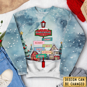 Personalized Gifts For Family Sweatshirt-Christmas for family