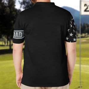 Personalized Best Dad Ever Polo Shirt