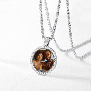 Personalized Engraving Photo Pendant Necklace