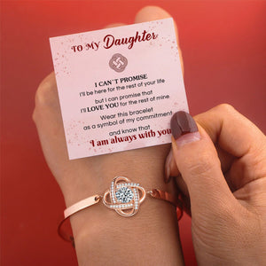 I Am Always With You - Personalized Birthstone Daughter Granddaughter Bracelet