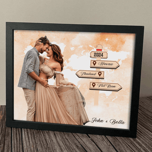 Personalized Photo Frame I Need You Travel Adventure Together For Couple