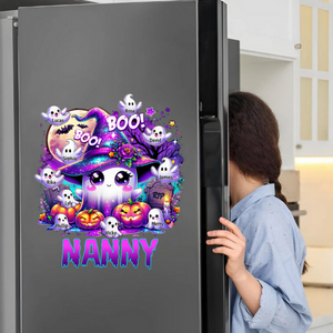 Grandma Ghost Boo! Personalized Holloween Decal