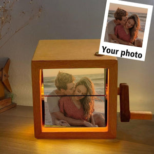 Personalized Photo Flip Book Frame Animation Machine Mechanical Hand-cranked Flip Book Box Album