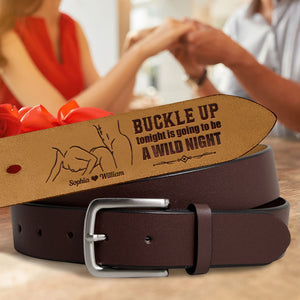 Personalized Gifts For Couple Leather Belt