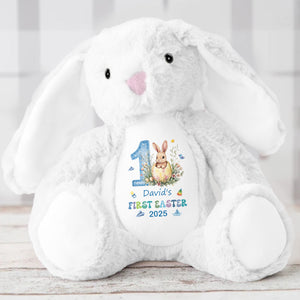 Baby's First Easter Personalized Stuffed Bunny