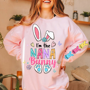 Personalized I Am The Grandma Bunny Printed Standard Sweatshirt Gift For Nana