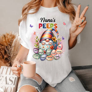 Personalized Easter Grandma Mom's Egg Kids T-shirt