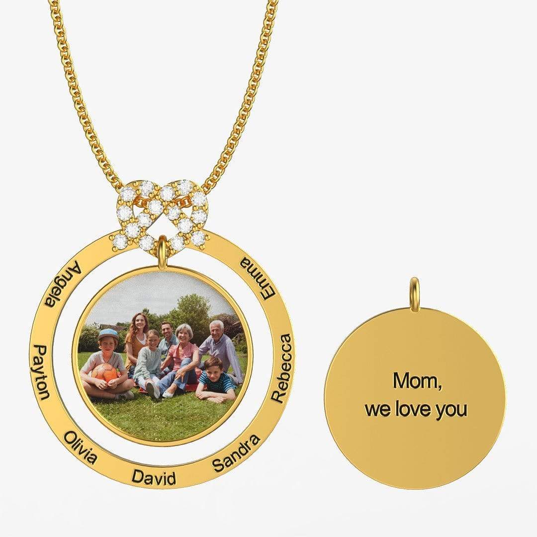 To My Mom, Mothers Day Gift, Love Knot Jewelry Necklace Gift for Mom, To Dog  Mom