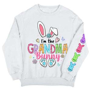 Personalized I Am The Grandma Bunny Printed Standard Sweatshirt Gift For Nana